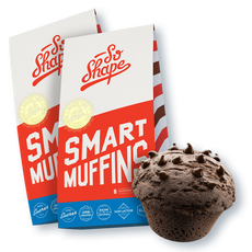 Smart Muffins with chocolate / Bag of 2 x 8 muffins